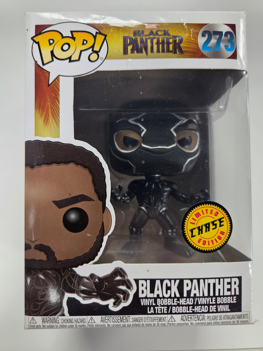 Funko Pop! Black Panther [Chase] #273, Marvel FP73126