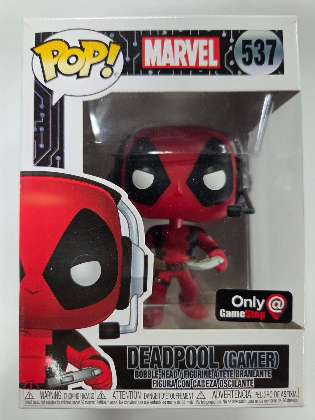 Funko Pop! Deadpool Gamer #537, Marvel FP73126