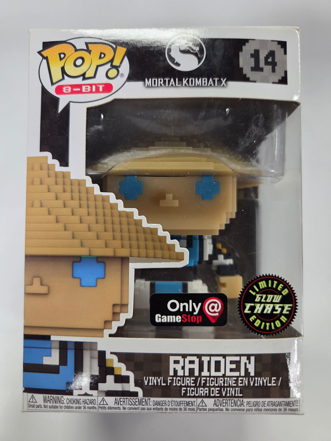 Funko Pop! Raiden [GITD] #14, Mortal Kombat FP73126