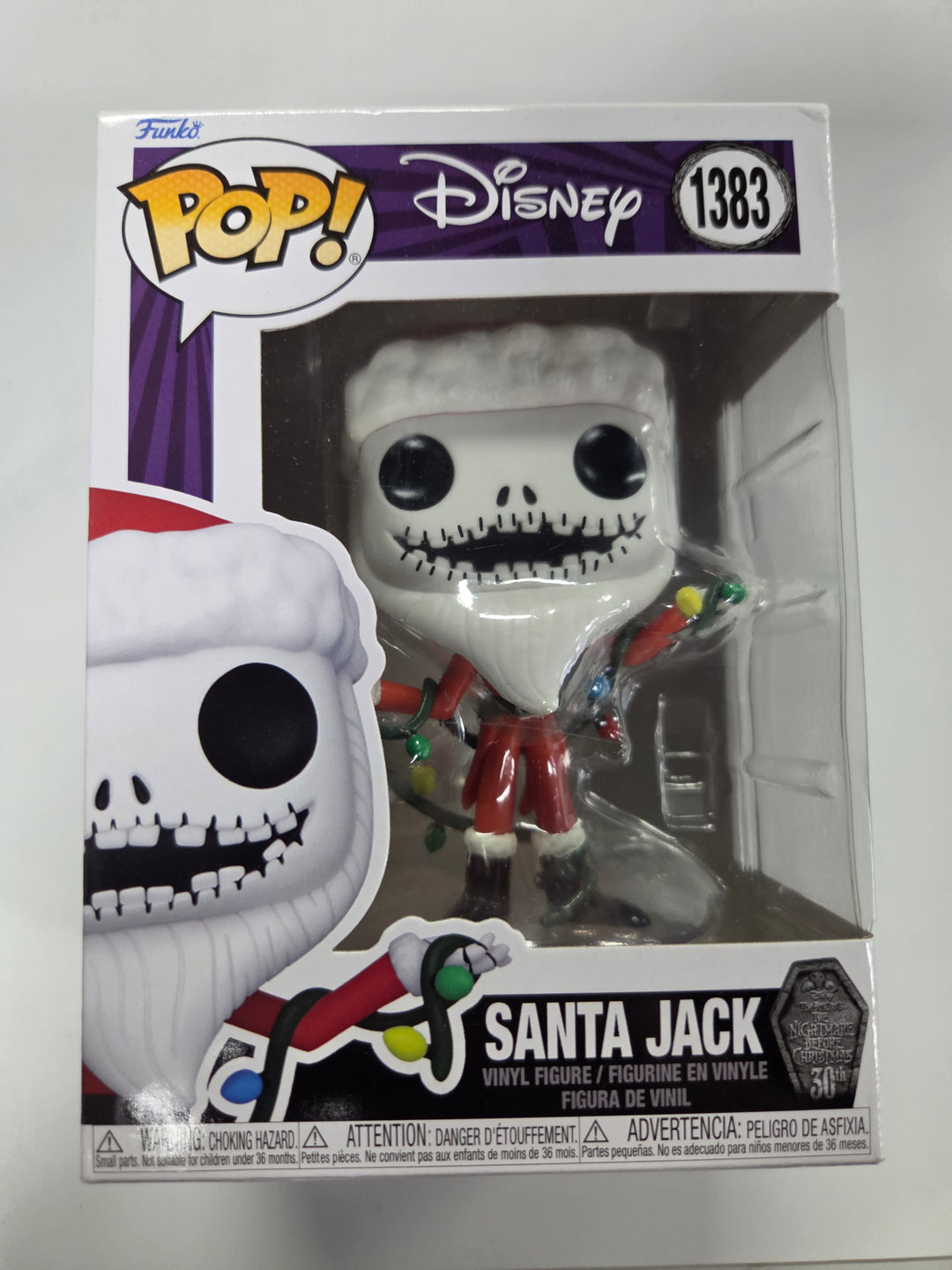 Funko Pop! Santa Jack #1383, The Nightmare Before Christmas FP73126