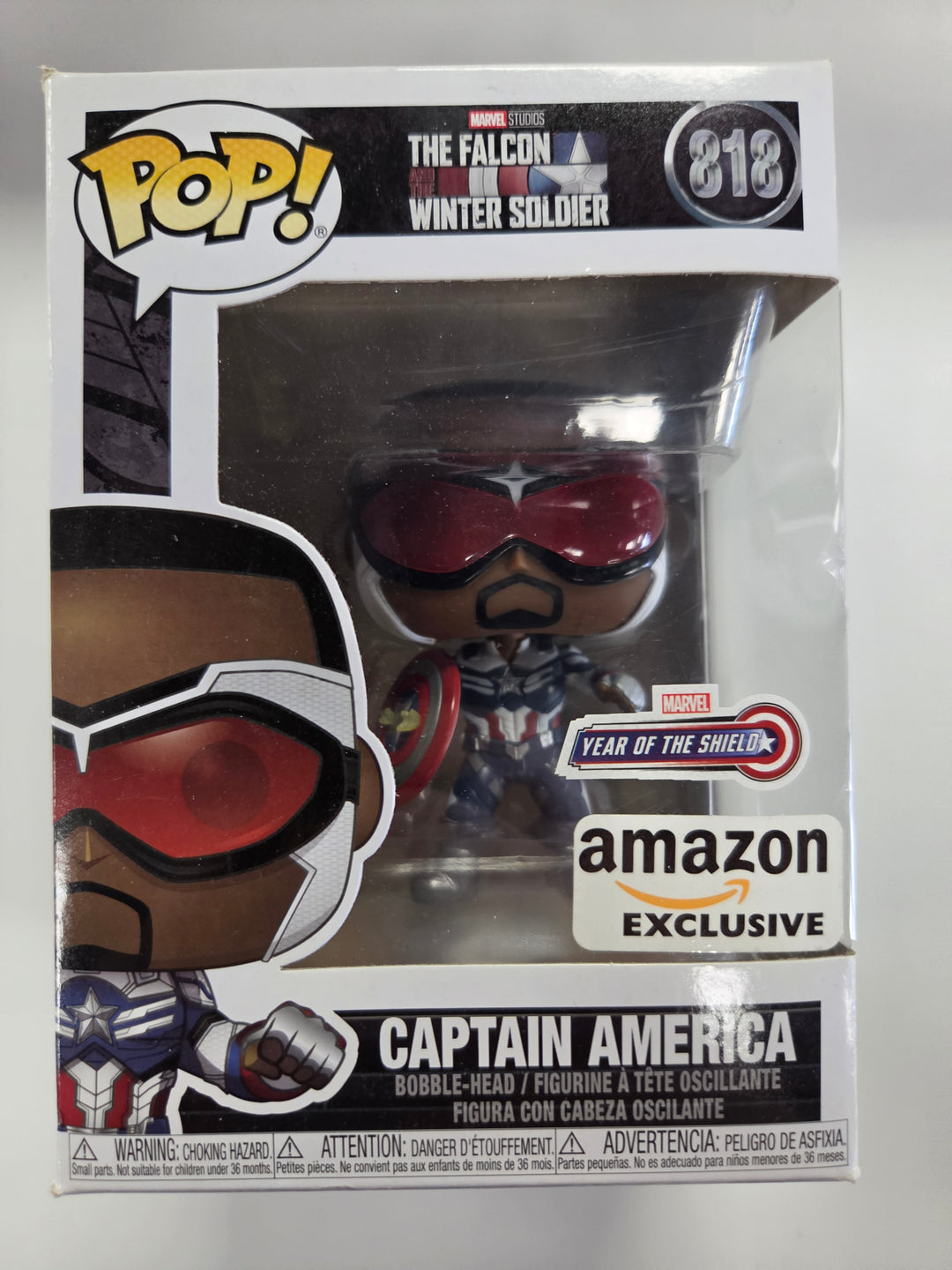 Funko Pop! Captain America #818, Marvel FP73126