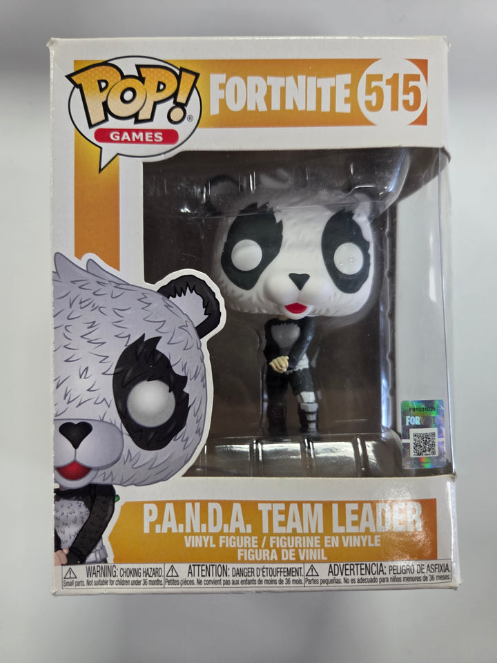 Funko Pop! P.A.N.D.A. Team Leader #515, Fortnite (DAMAGED BOX) FP73126