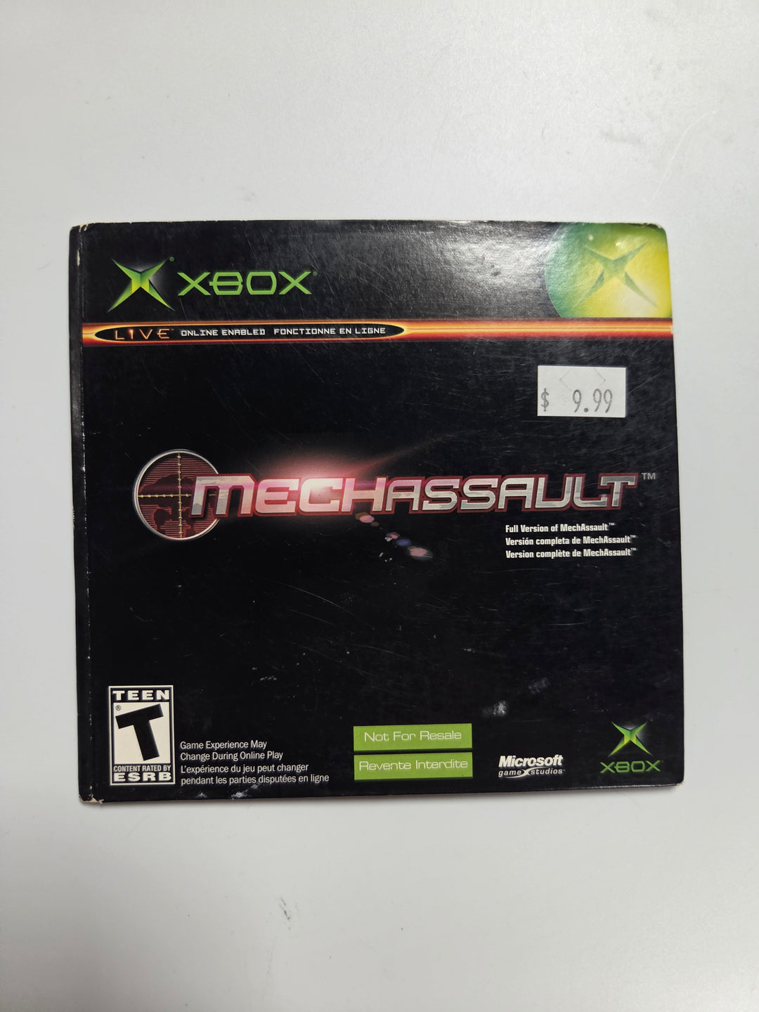 MechAssault [Not For Resale] - Xbox DI8126