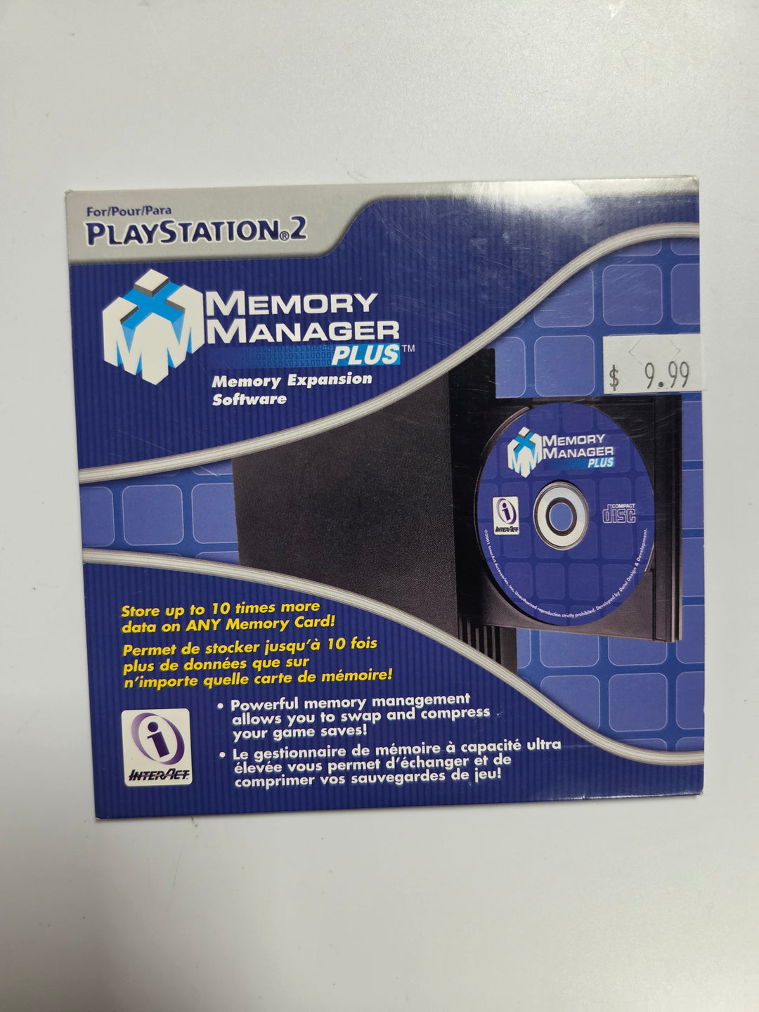 InterAct Memory Manager Plus (NO MEMORY CARD) - PS2 DI8126