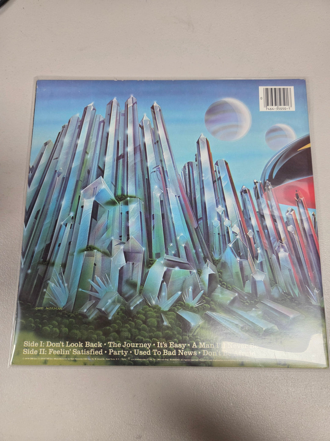 Boston – Don't Look Back (1978 U.S. Reissue) VG Vinyl Record VR8126