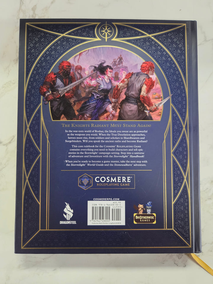 Stormlight Handbook, Cosmere RPG Core Rulebook by Brotherwise Games UG8426