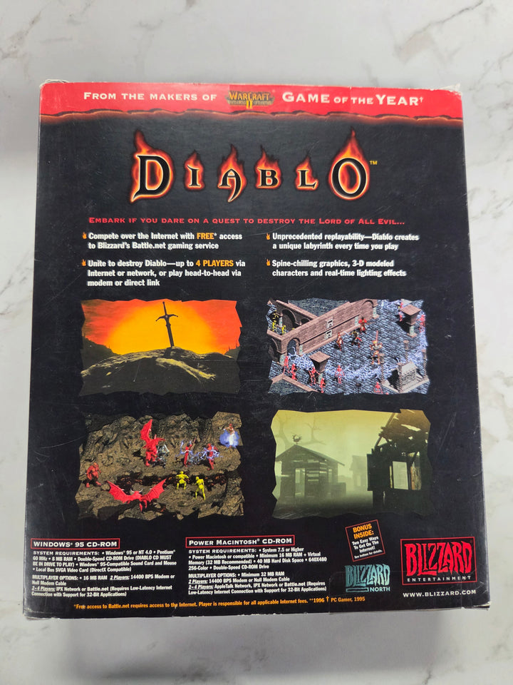 Diablo (Game of The Year Big Box Edition) (1996) - PC PC8426