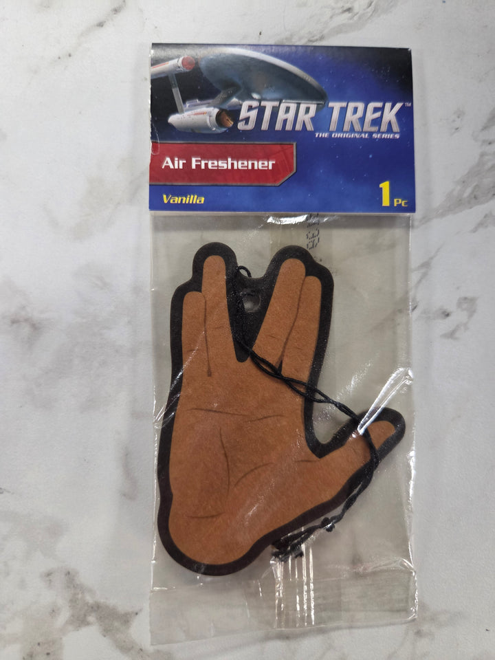 NEW Loot Crate Exclusive Star Trek Vulcan Salute Air Freshener NT8526
