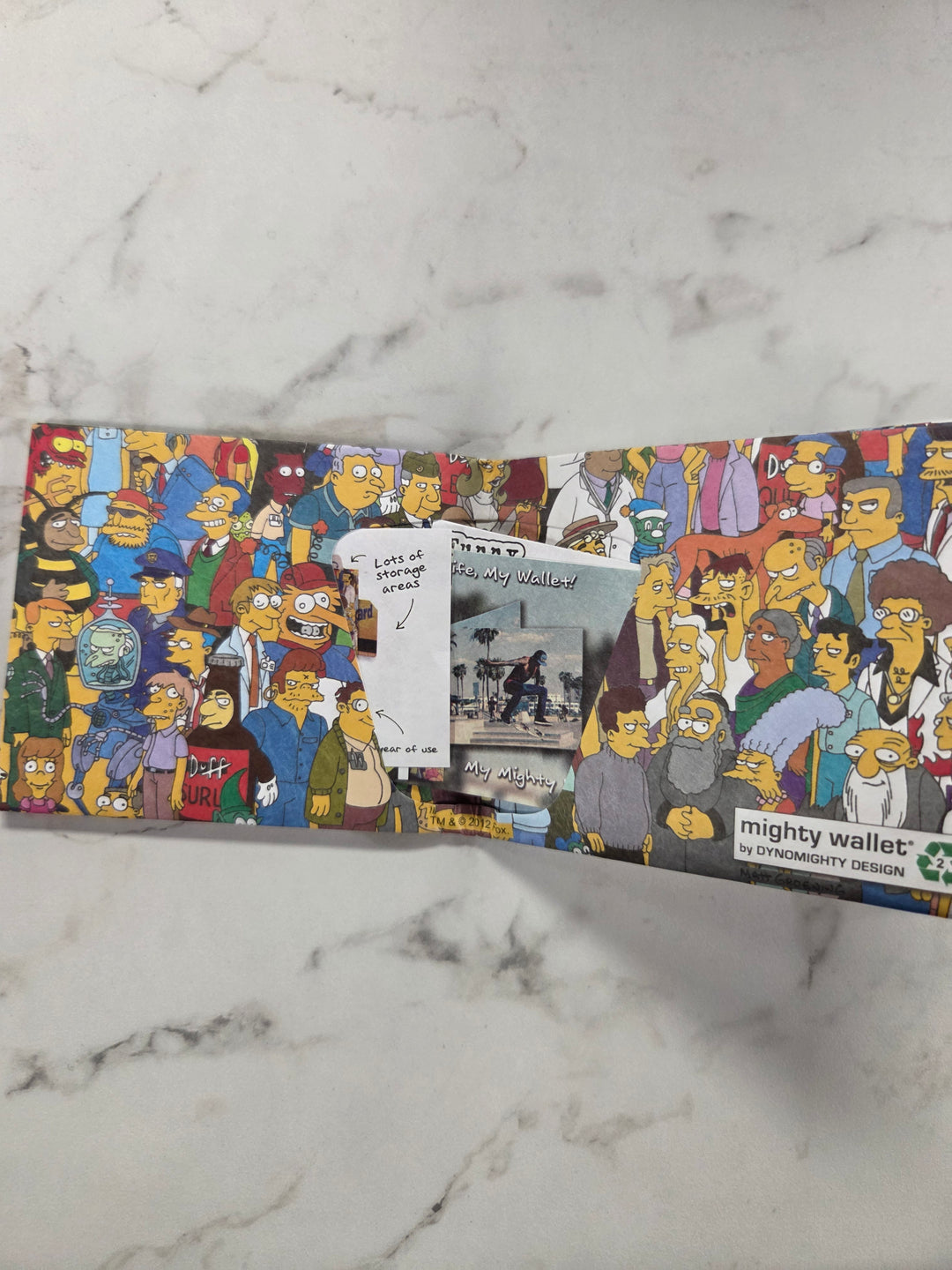 Loot Crate Mighty Wallet - The Simpsons Wallet by Dynomighty Design UT8526