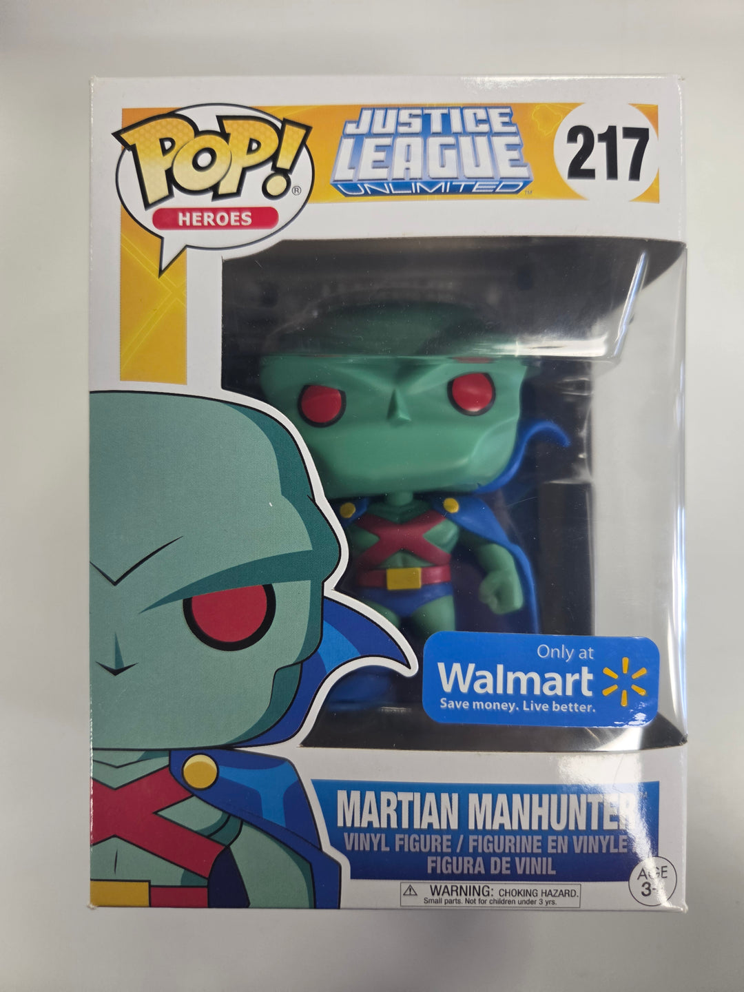 Funko Pop! Martian Manhunter #217, Justice League Unlimited FP8626