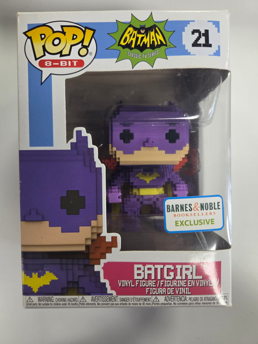 Funko Pop! Batgirl Classic TV #21, Batman. Barnes Noble FP8626