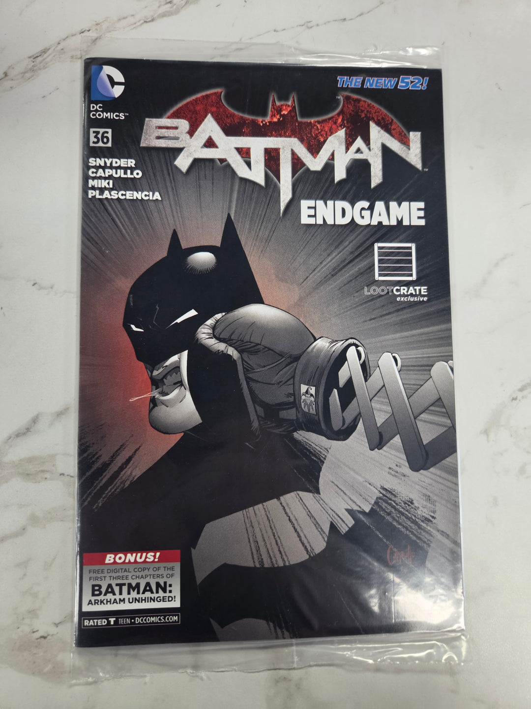 NEW Loot Crate - Batman Endgame Issue #36 Comic MG8626