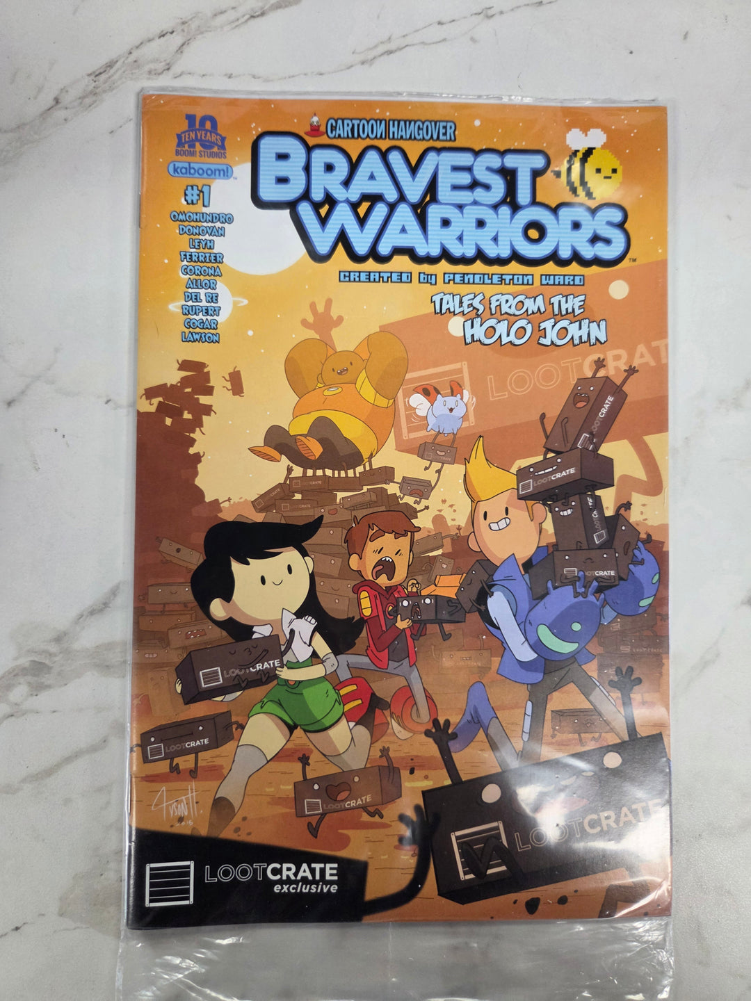 NEW Loot Crate - Bravest Warriors: Tales from The Holo John Comic MG8626