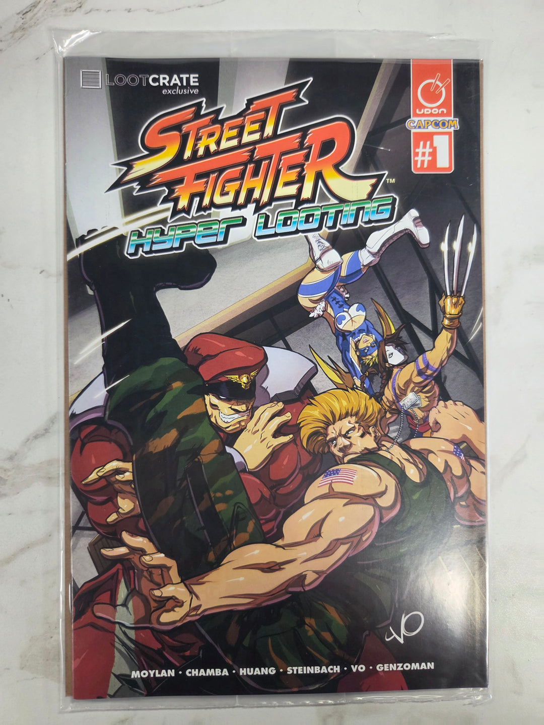 NEW Loot Crate - Street Fighter Hyper Looting Comic MG8626