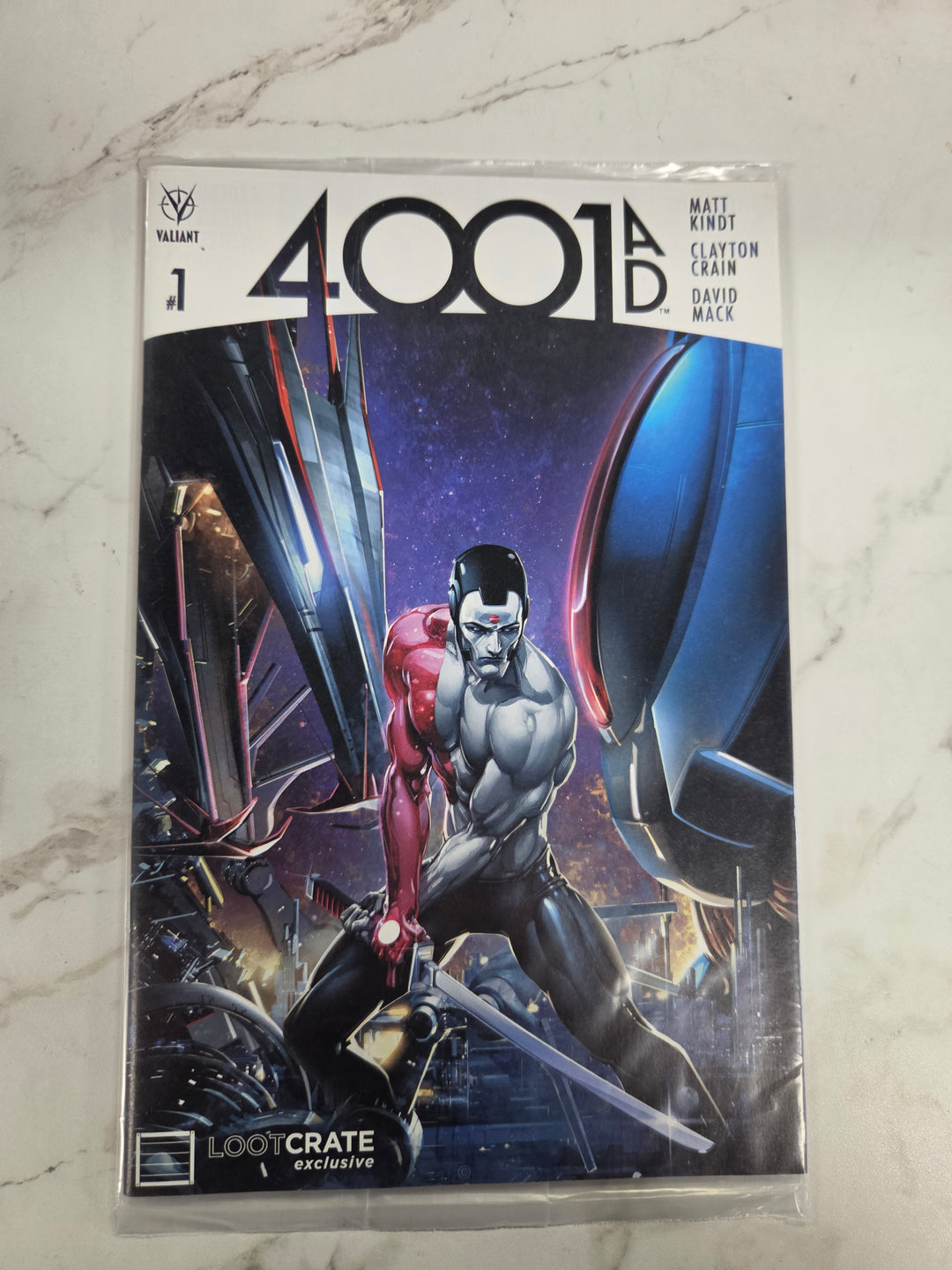 NEW Loot Crate - #1 4001 A.D. Valiant Comic MG8626