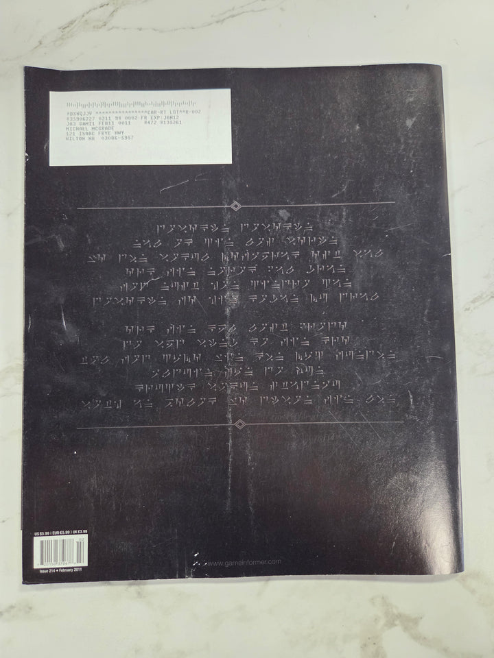 Game Informer Issue #214 Magazine MP8626
