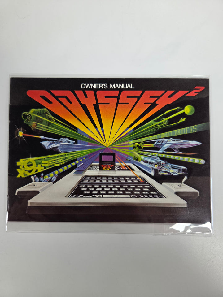 Magnavox Odyssey 2 Owner's Manual MANUAL ONLY MO8626