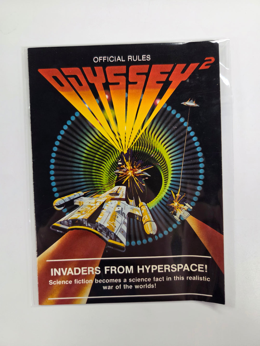 Invaders from Hyperspace Magnavox Odyssey 2 MANUAL ONLY MO8626