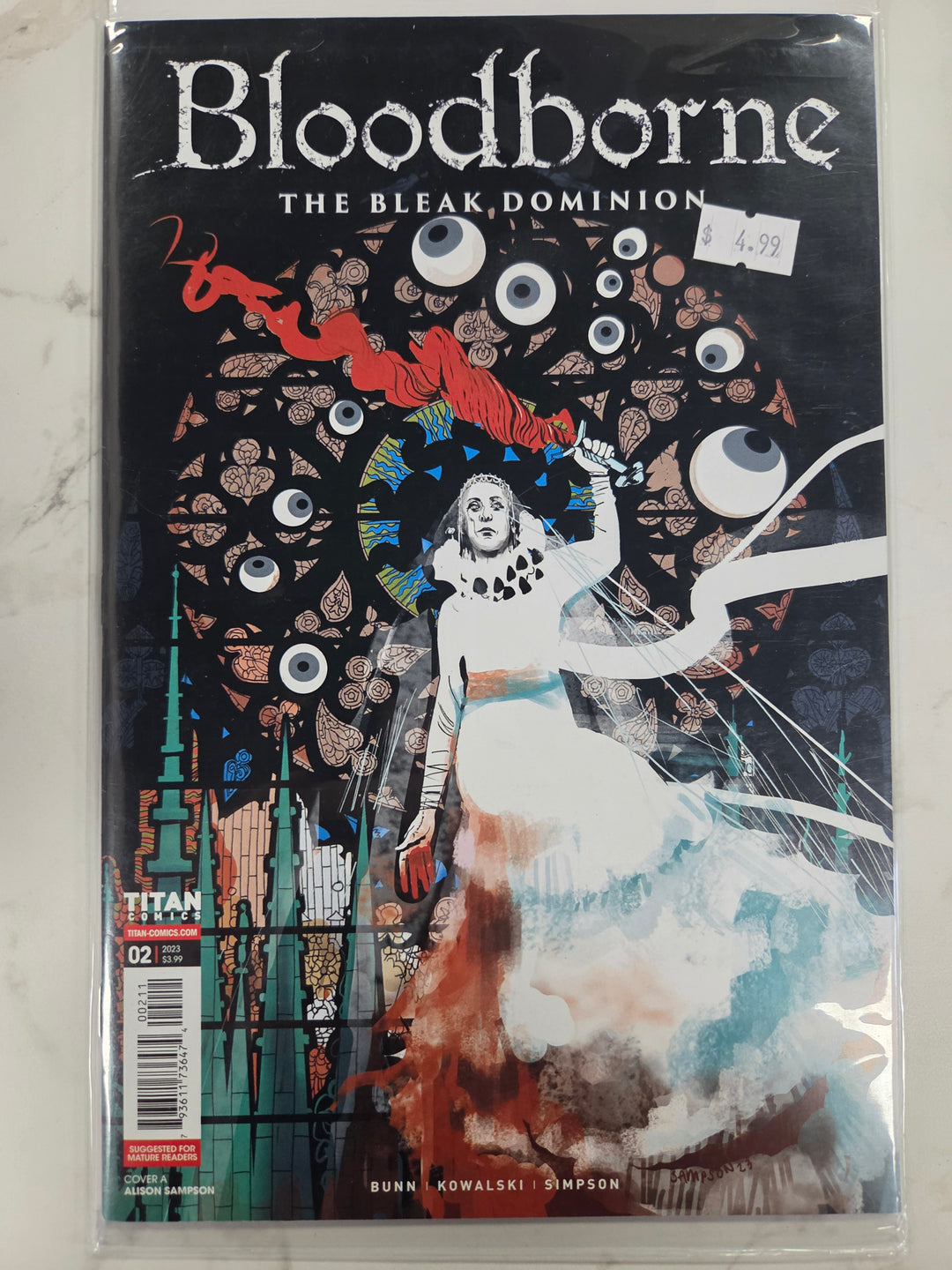 NEW Titan Comics - Bloodborne: The Bleak Dominion #2 Comic MG8626
