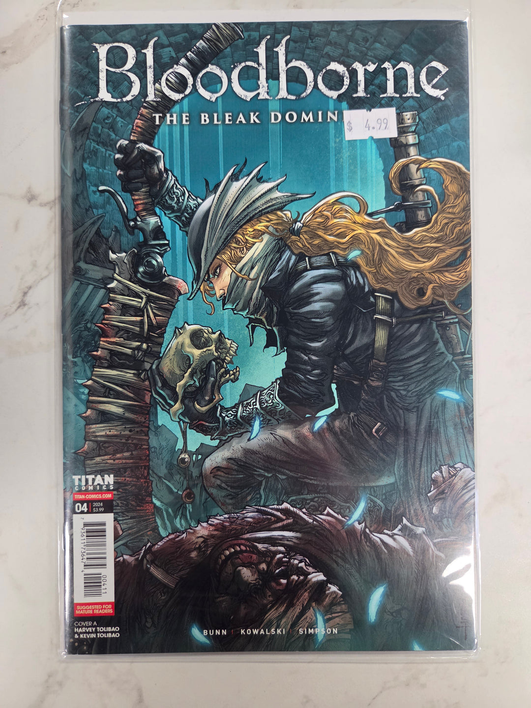 NEW Titan Comics - Bloodborne: The Bleak Dominion #4 Comic MG8626
