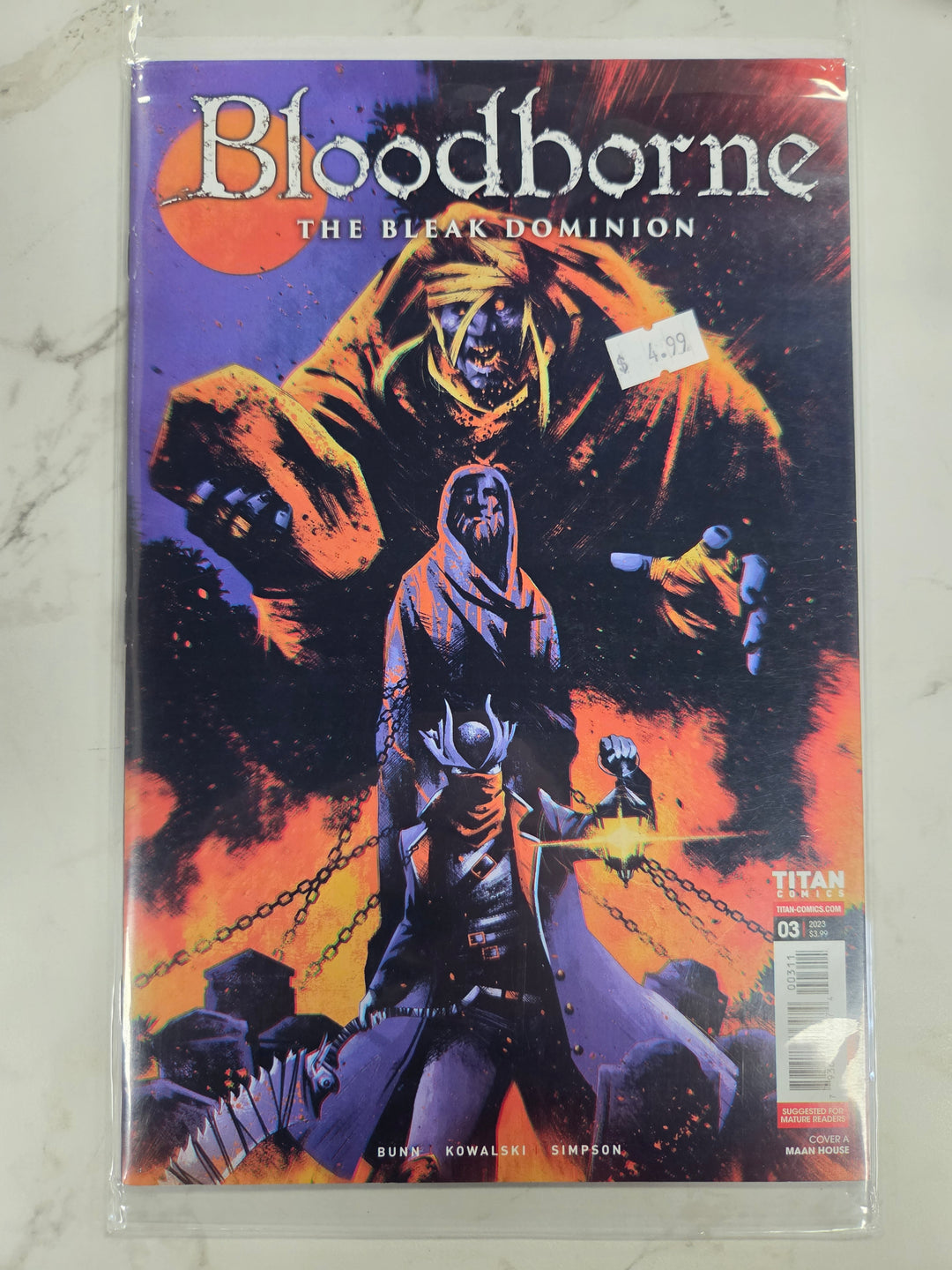 NEW Titan Comics - Bloodborne: The Bleak Dominion #3 Comic MG8626