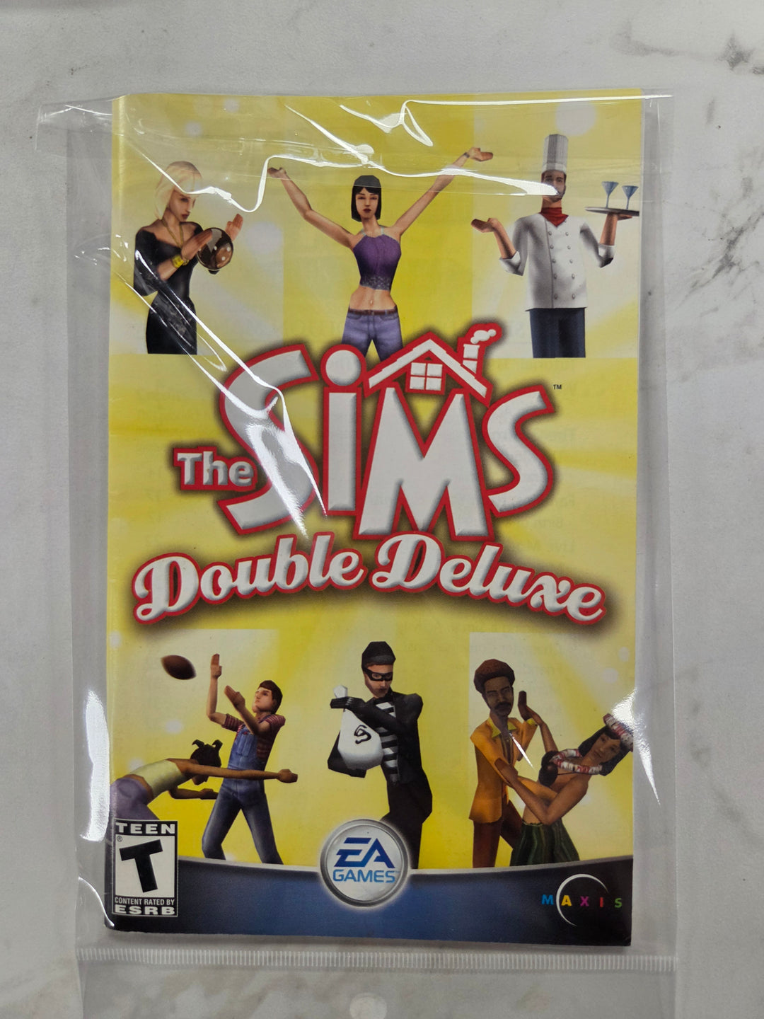 Sims [Double Deluxe] PC MANUAL ONLY MO8726