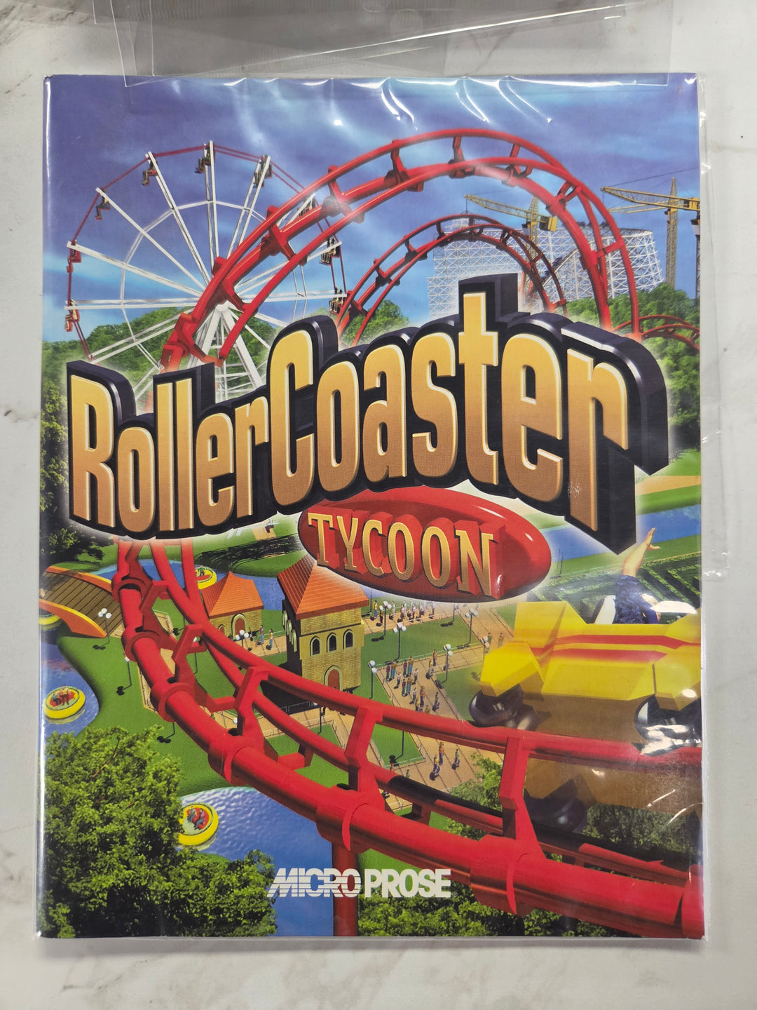 Roller Coaster Tycoon PC MANUAL ONLY MO8726
