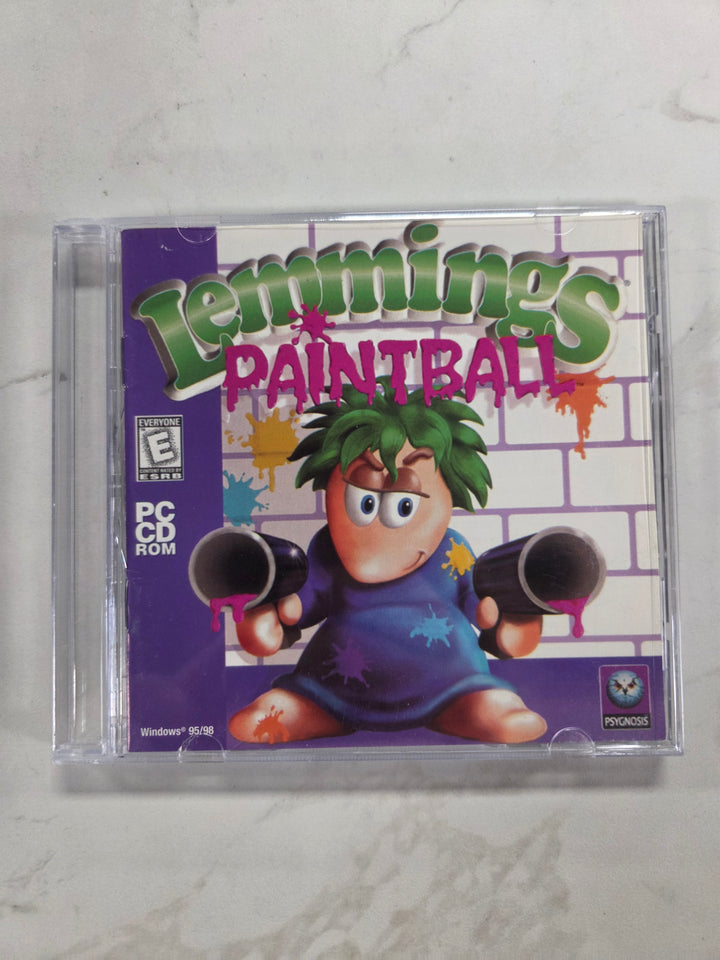 Lemmings Paintball PC CD-ROM PC4926