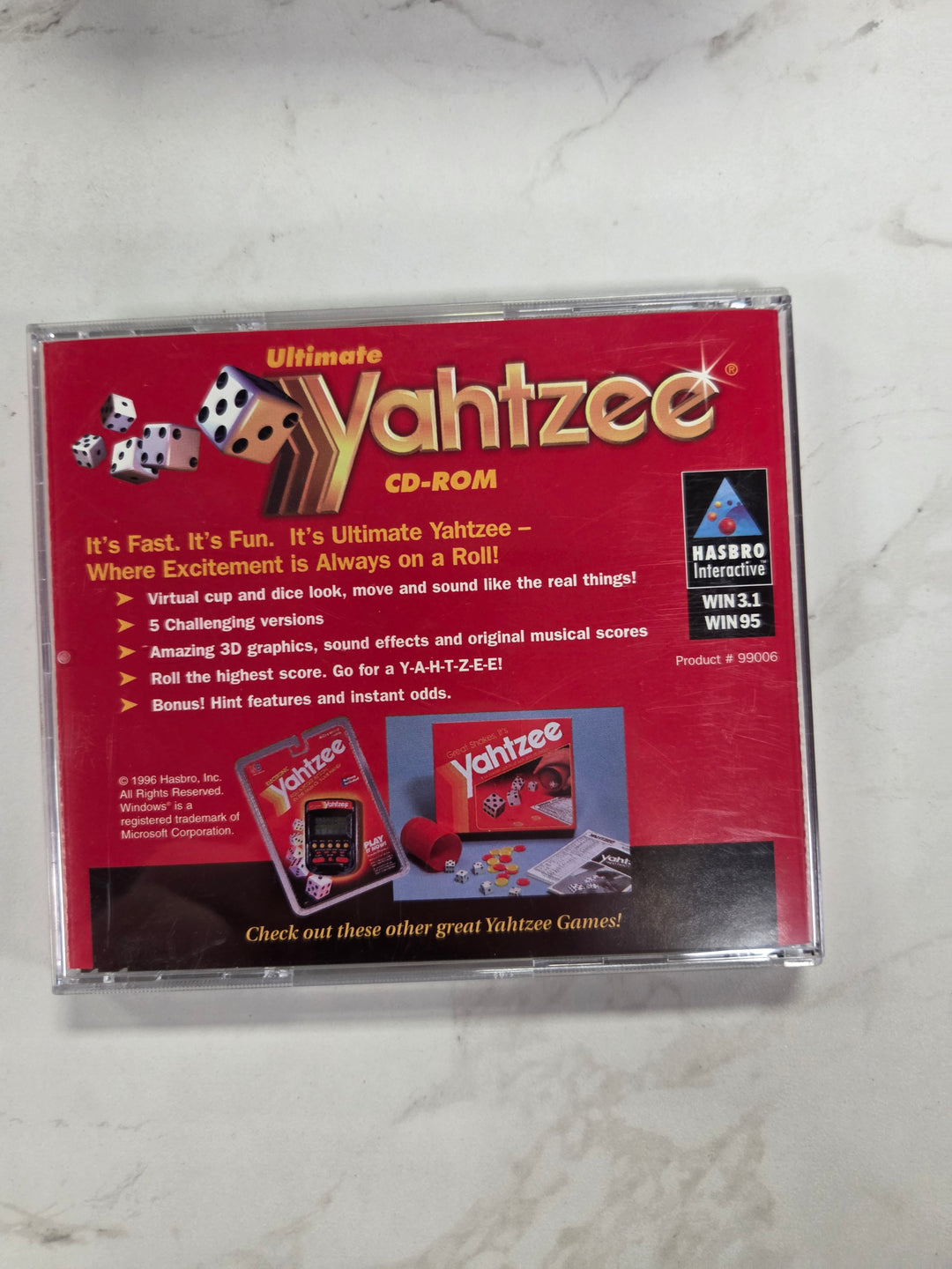 Ultimate Yahtzee PC CD-ROM PC4926