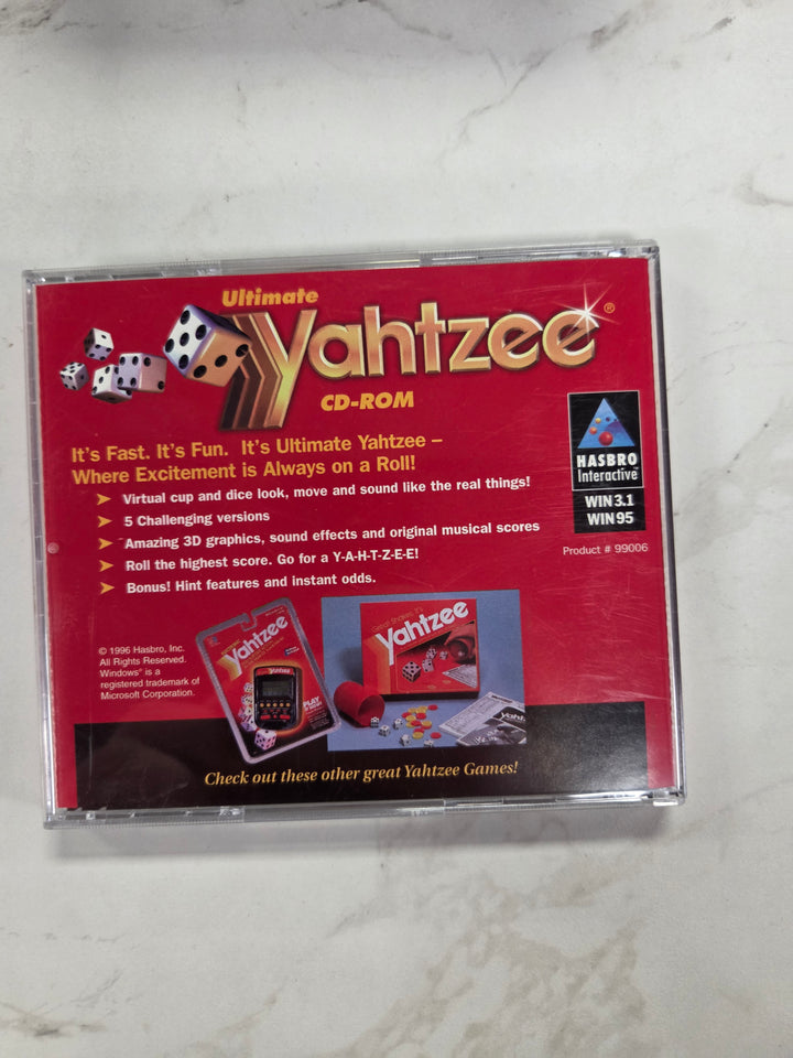 Ultimate Yahtzee PC CD-ROM PC4926