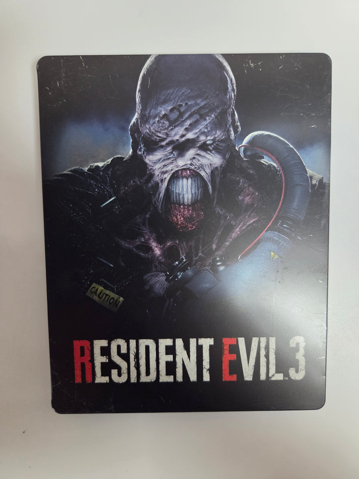 Resident Evil 3 [Steelbook Edition] CASE ONLY (Some Scratches) CO8826