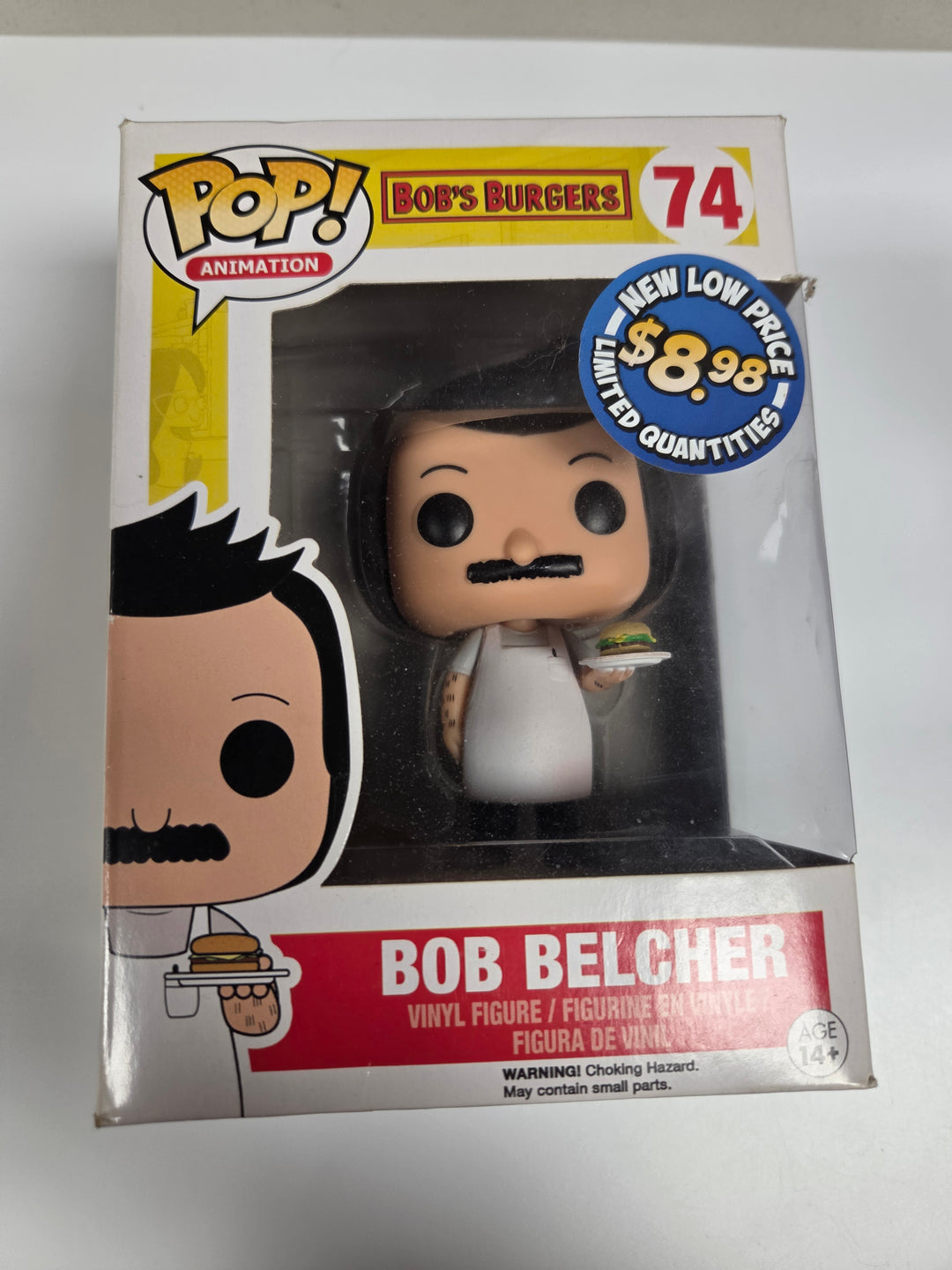 Funko Pop! Bob Belcher #74, Bob's Burgers FP8826