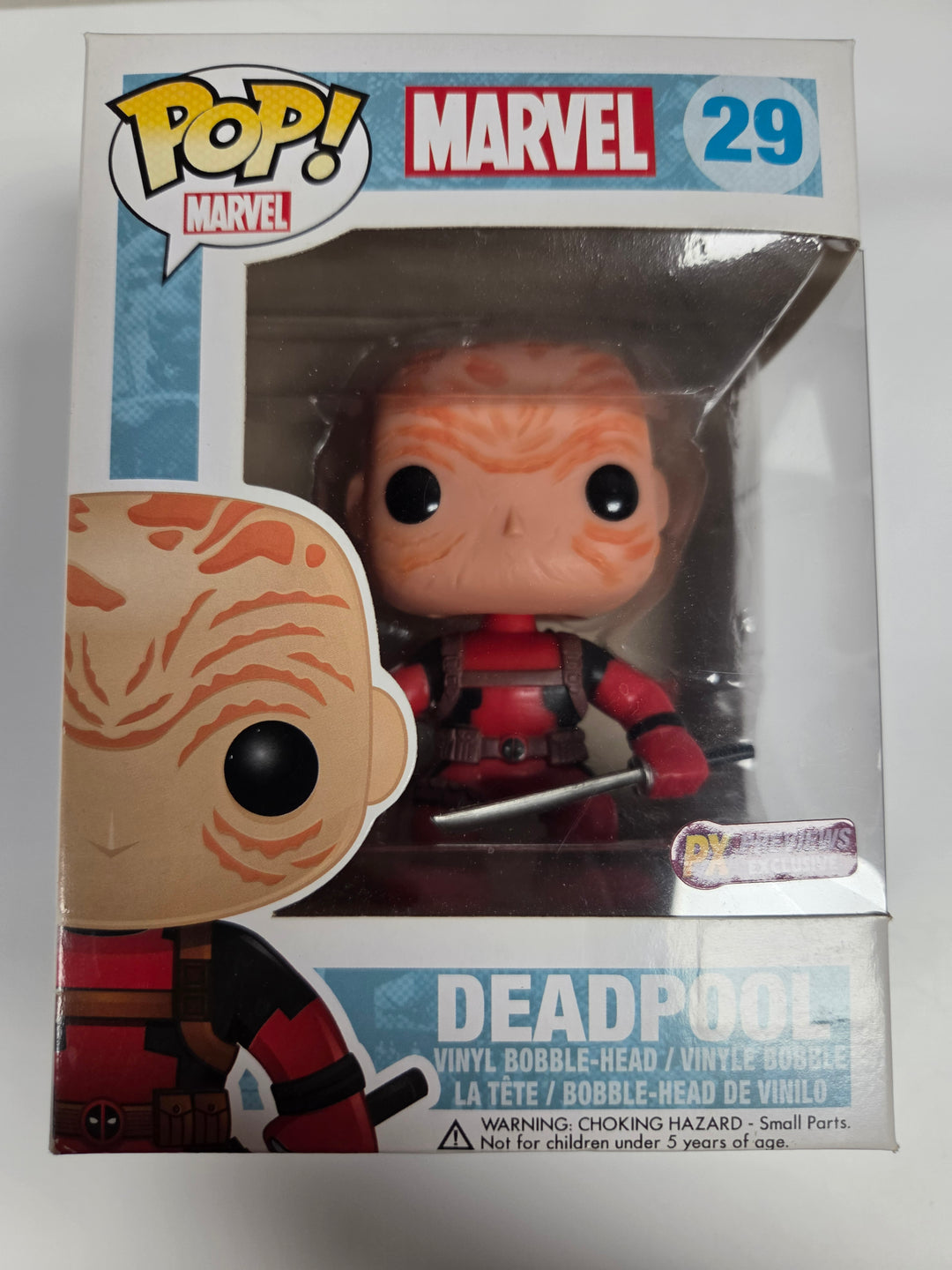 Funko Pop! Unmasked Deadpool #29, Marvel Universe: Series 3 FP8826