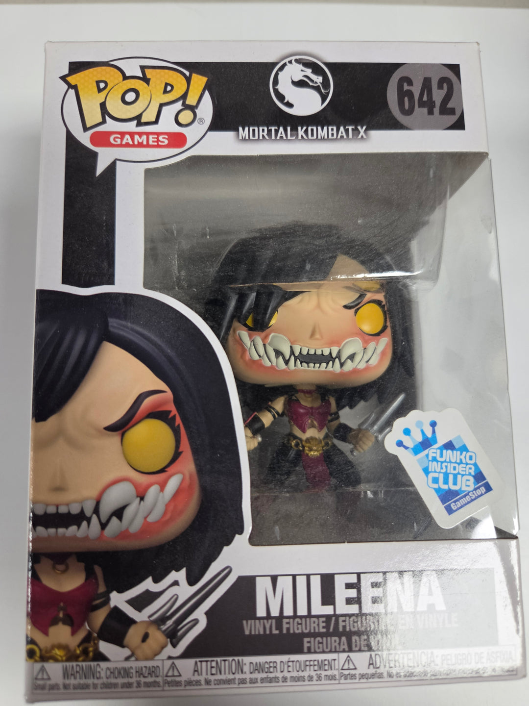 Funko Pop! Mileena #642, Mortal Kombat X. Special Edition FP8826