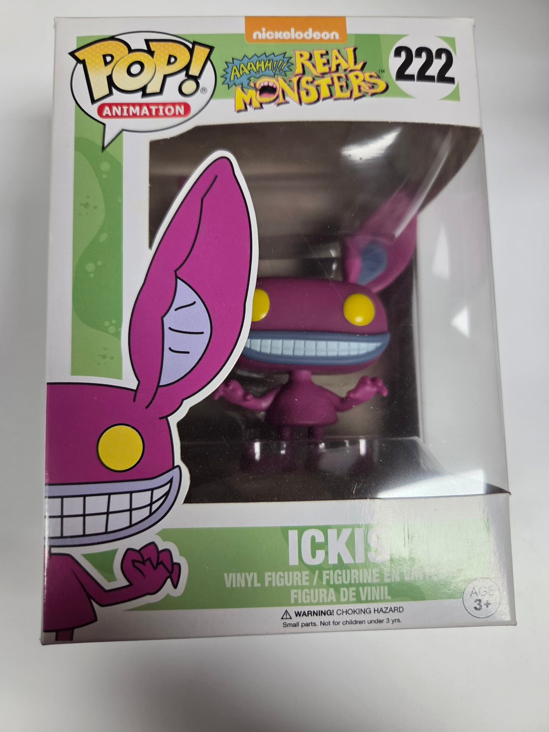 Funko Pop! Ickis #222, Nickelodeon Aaahh!!! Real Monsters FP8826