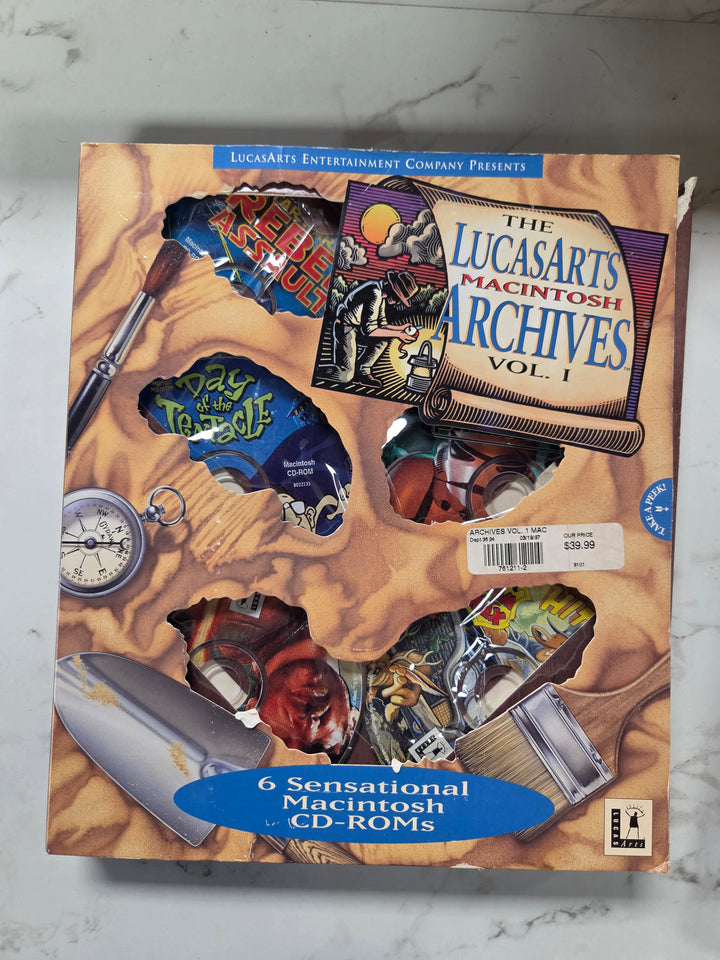 LucasArts Archives Vol. I PC (DAMAGED BOX) PC81126