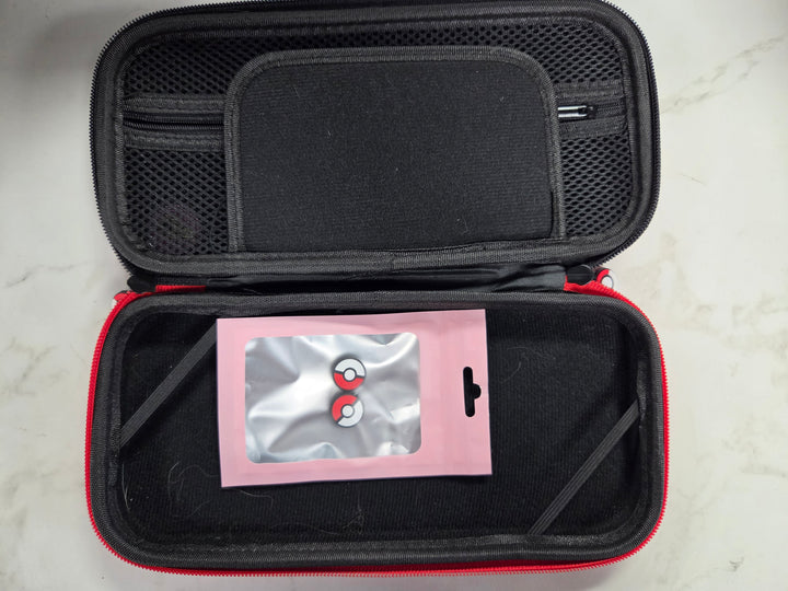 Pokeball Carrying Case With Themed Thumbsticks for Nintendo Switch UA81326