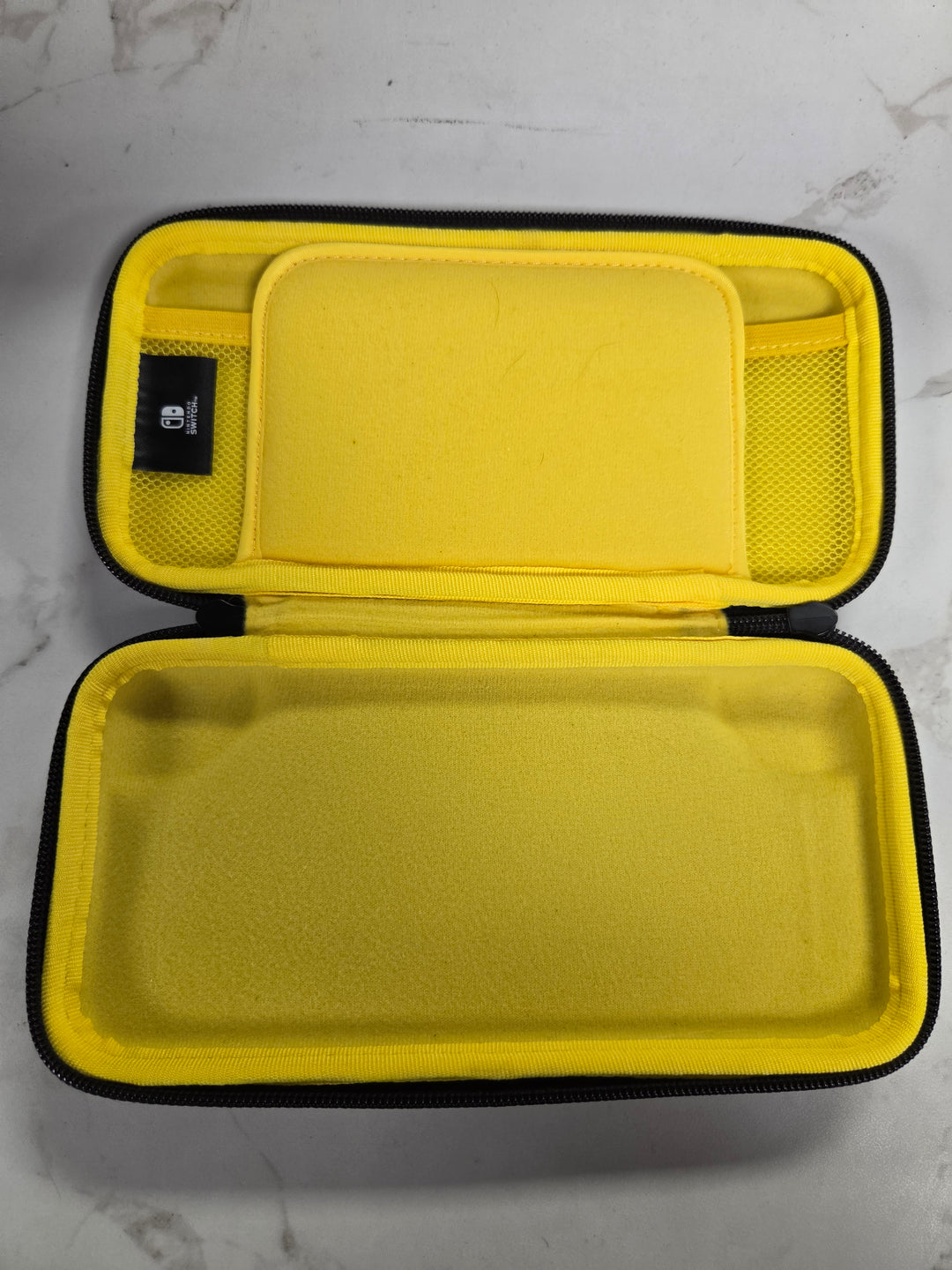 HORI Black & Yellow Zipper Travel Case for Nintendo Switch Lite UA81326