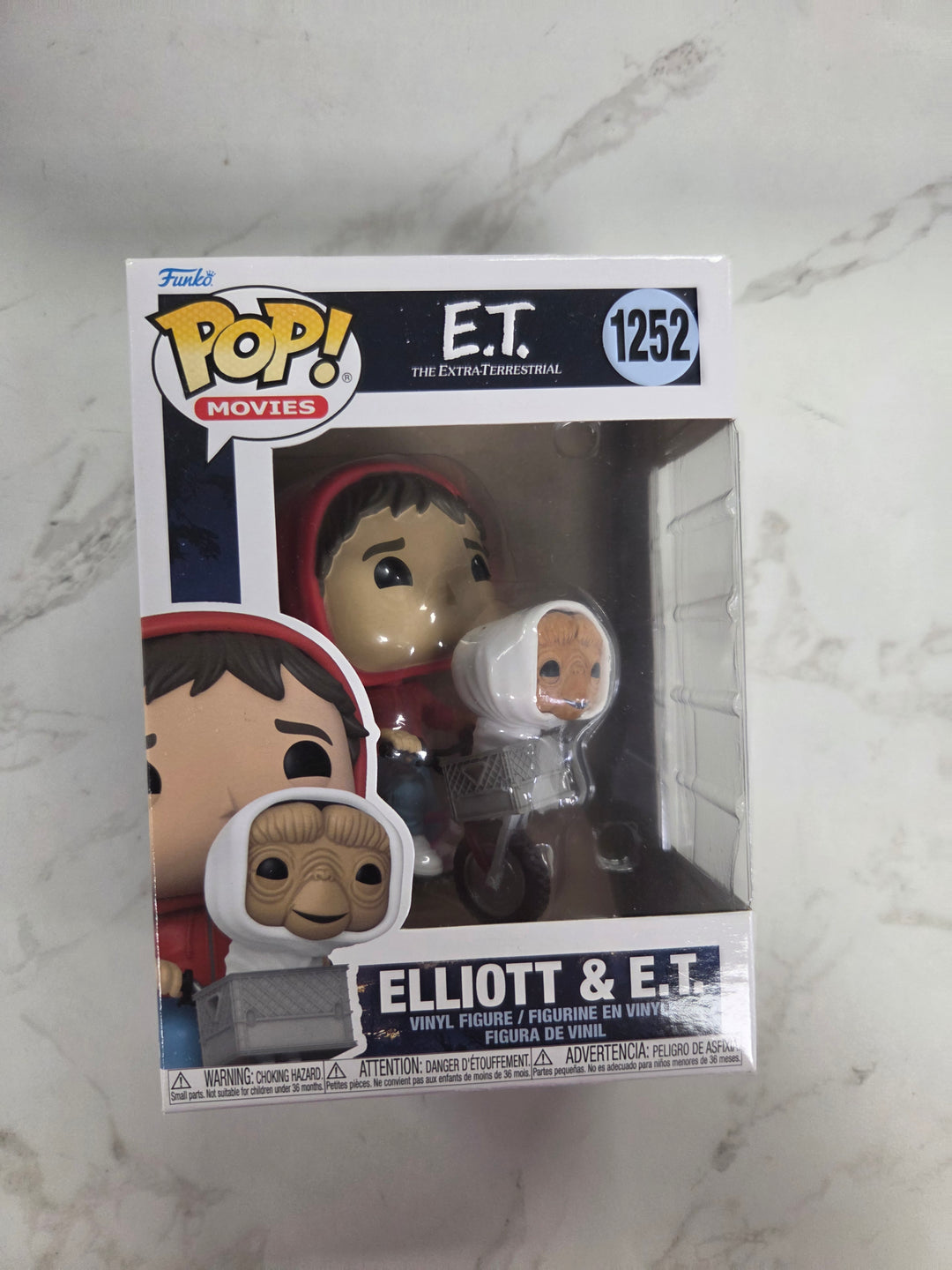 Funko Pop! Elliot and E.T. #1252, E.T. 40th Anniversary FP81426