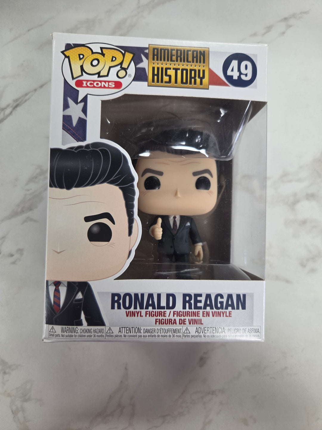Funko Pop! Ronald Reagan #49, American History FP81426