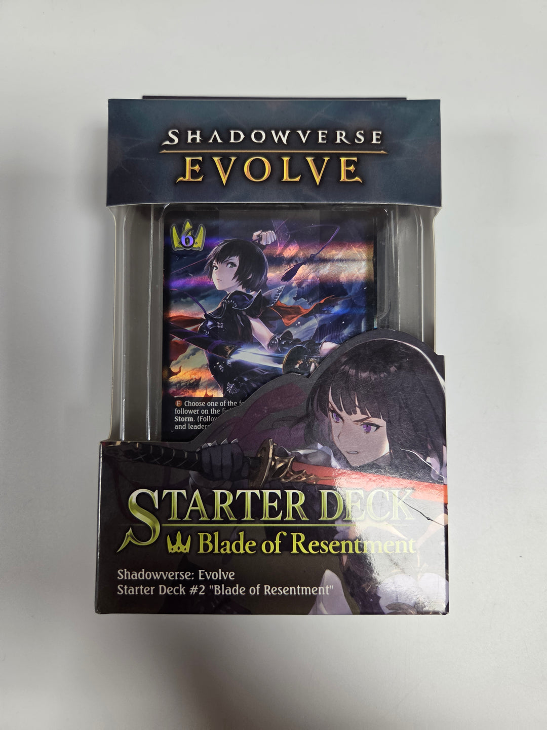 NEW Shadowverse: Evolve Starter Deck #2 "Blade of Resentment" TCG81626