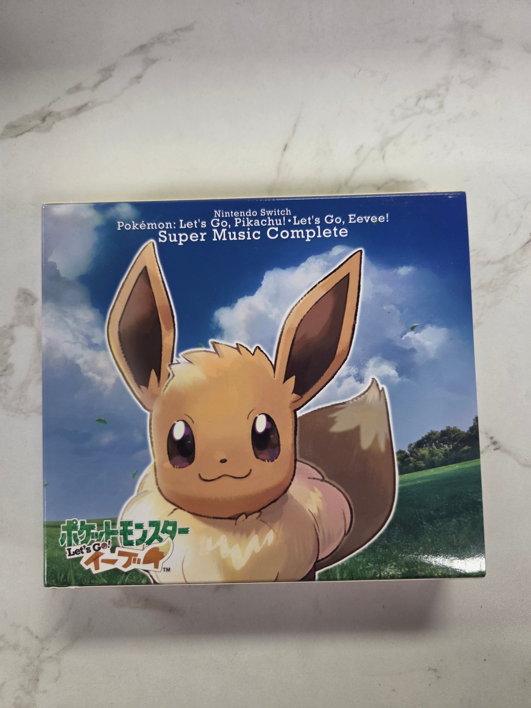 Pokemon: Let's Go, Pikachu!/Let's Go, Eevee! Super Music Complete" Soundtrack CD PM82226