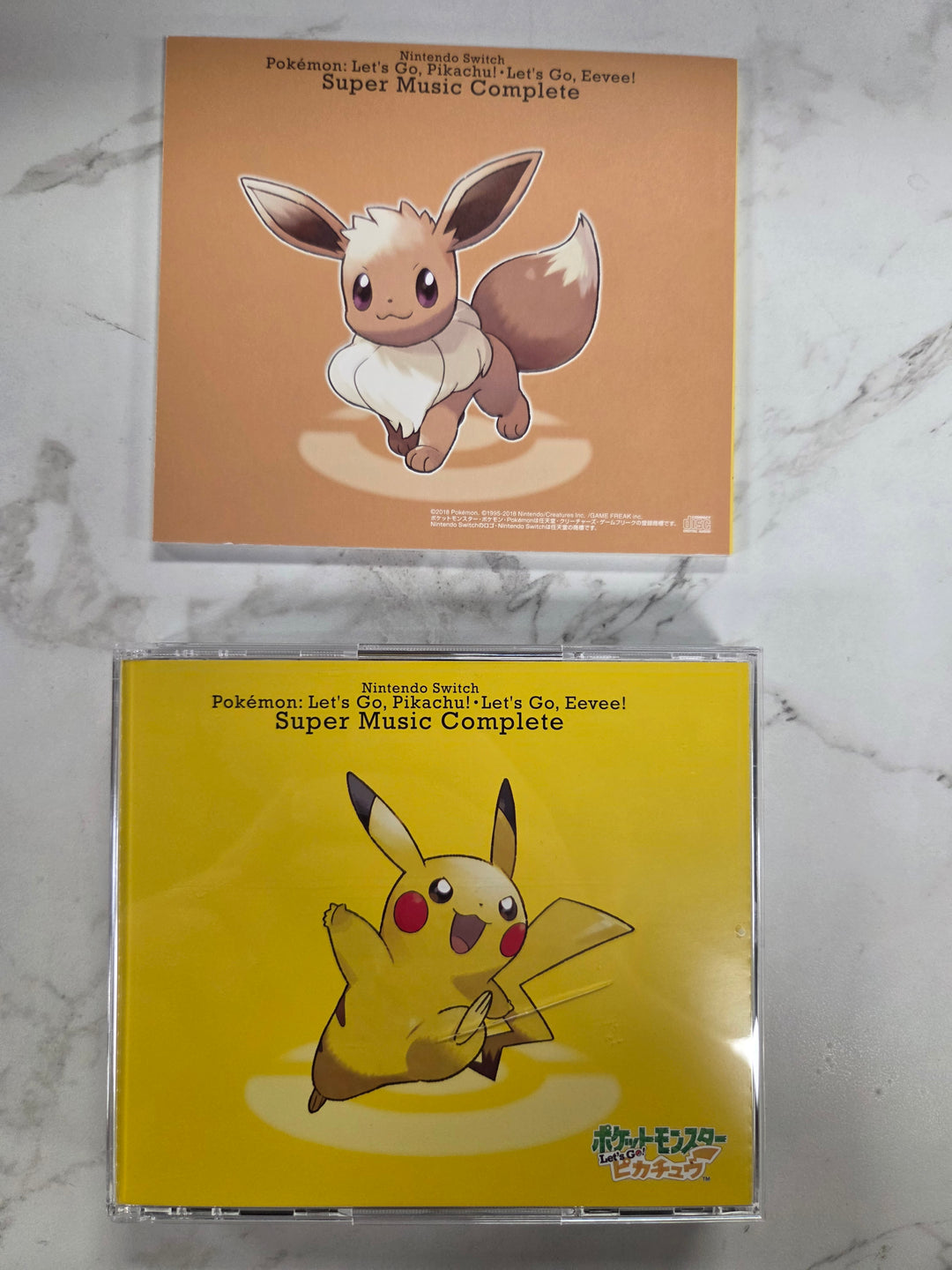 Pokemon: Let's Go, Pikachu!/Let's Go, Eevee! Super Music Complete" Soundtrack CD PM82226