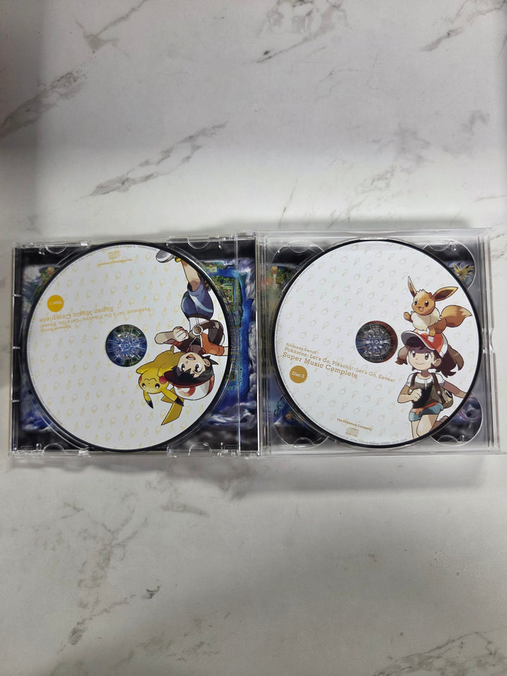 Pokemon: Let's Go, Pikachu!/Let's Go, Eevee! Super Music Complete" Soundtrack CD PM82226