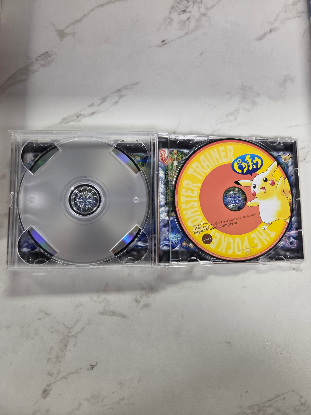 Pokemon: Let's Go, Pikachu!/Let's Go, Eevee! Super Music Complete" Soundtrack CD PM82226