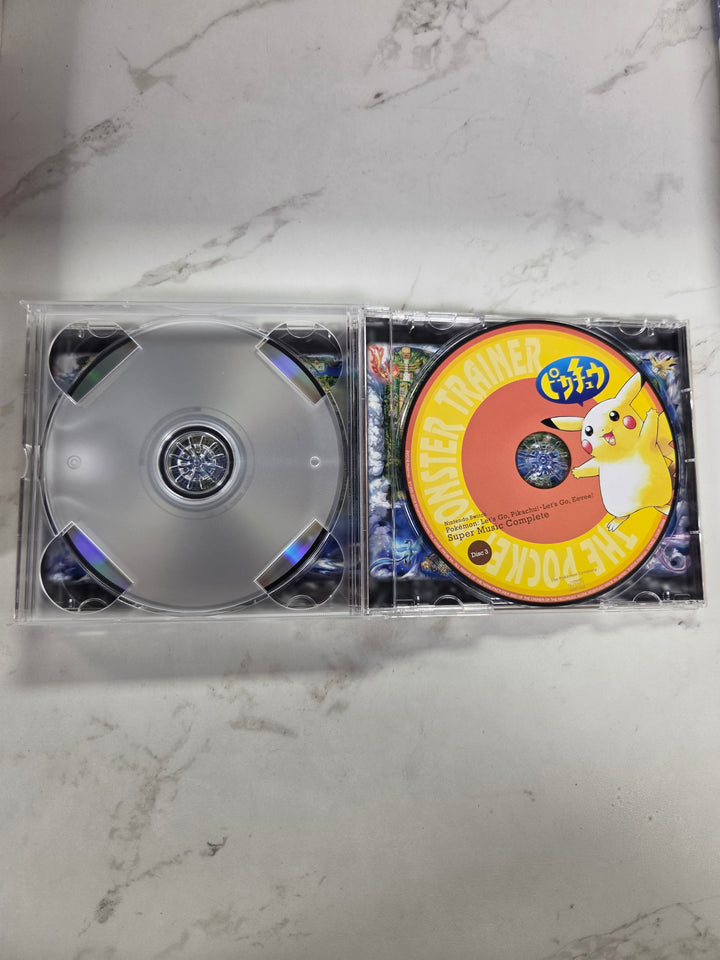 Pokemon: Let's Go, Pikachu!/Let's Go, Eevee! Super Music Complete" Soundtrack CD PM82226