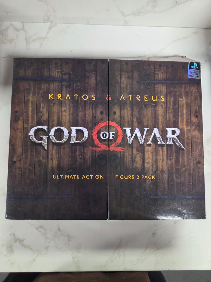 NECA God of War: Kratos & Atreus Ultimate Action Figure 2-Pack Set UT82226