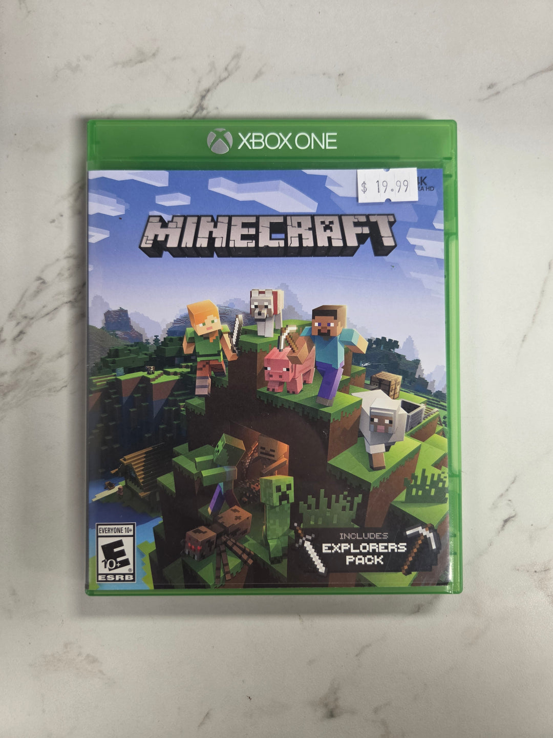 Minecraft [Includes Explorers Pack] - Xbox One CASE ONLY CO82226