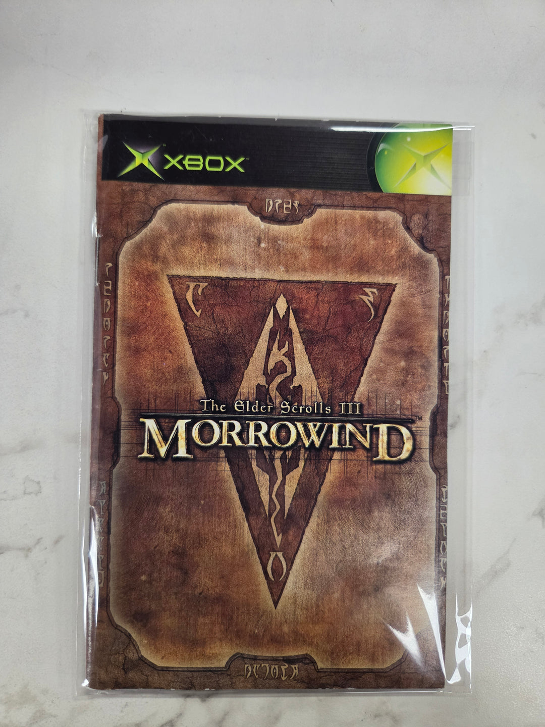 Elder Scrolls III: Morrowind Xbox MANUAL ONLY MO82526