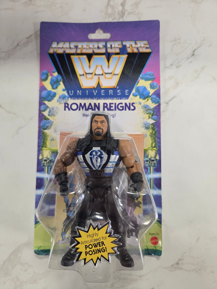 NEW Mattel Masters of The WWE Universe - Roman Reigns Figure NT82526
